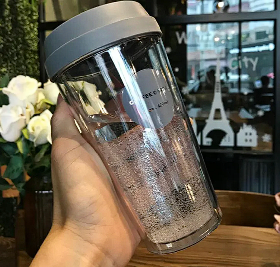 Vaso de café doble portátil